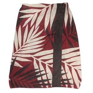 Womens Size Medium Large Wrap Midi Skirt Terry cloth Beach Cover Up Y2K Boho